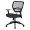 Space Seating 55 Series  Silver Ion Technology Task Chair, Linen Black 5500-F23 - alternate 8