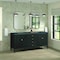 James Martin Vanities Myrrin 72'' D Vanity, Carbon Oak w/ Parisien Bleu Silestone Top w/FreePower Wireless Charger 485-V72-CBO-FPBL - alternate 8