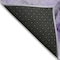 Homeroots 8' Runner Purple and Ivory Abstract Washable Non Skid Indoor Outdoor Runner Rug 559704 - alternate 3