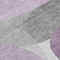 Homeroots 9' X 12' Purple And Gray Abstract Washable Indoor Outdoor Area Rug 632183 - alternate 7