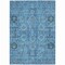 Homeroots 8' X 10' Sky Blue And Gray Oriental Washable Indoor Outdoor Area Rug 582065 - alternate 5