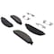 Motorcraft Disc Brake Pad Set,  BR1070B - alternate 3