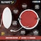 Nuwatt 6 Inch 2 Hour Trim Fire Rated Recessed Lighting, Canless LED Lights 2700K-5000K, 1200LM, 12PK NW-P-DL-6-15W-5CT-FR-WH-12P - alternate 6