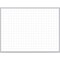 Ghent Dry Erase Board, Steel, 36 1/2 in, 48 1/2 in, Aluminum Frame, White/Gray, Gloss GRPM222G-34 - alternate 1