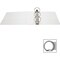 Business Source Ring Binder, White, Clear Sleeve BSN09959 - alternate 2