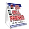 Signmission We Buy Cell Phones, 36 Inch x 24 Inch A-frame Yard Sign, Plastic Sign SBC-2436-We Buy Cell Phones - alternate 1