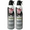 Falcon Safety Falcon Dust-Off Jumbo Disposable Dusters - Ozone-safe, Moisture-free - Gray - 2 / Pack DPSJMB2 - alternate 1