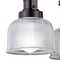 Vaxcel Roland 3 Light Oil Rubbed Bronze Industrial Mini Chandelier Clear Prism Glass Shades H0275 - alternate 8