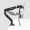 Startech.Com DESK MOUNT DUAL MONITOR ARM WITH CROSSBAR, UP TO 27 DISPLAYS, VESA 75X75/100X100 H2M1AS2-MONITOR-ARM - alternate 9