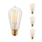 Bulbrite 40 - Watt Equivalent ST18 Dimmable Medium Screw LED Light Bulb Amber Light 2200K, 4PK 861058 - alternate 1