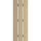 Ekena Millwork Rustic Three Board Spaced Board-n-Batten Knotty Pine Faux Wood Shutters, 17 1/2W x 68H, PR SHUBSS17X68KPPR - alternate 13