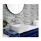 Apollo Tile White 11.8 in x 11.8 in Glass; stone Polished Floor and Wall Mosaic Tile 4.83 sqft/case, 5PK APLCAS88034A - alternate 5