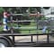 Rackem Mfg RACE AND WORK TRAILER ACCESSORY BoltOn Mount To Open Trailer Holds 3 Landscape Trimmers Black Gr RA-6 - alternate 3
