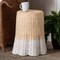 Bali & Pari Sarna Natural Rattan End Table  with Scalloped Base 266-14568-ZORO - alternate 3