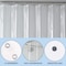 Arkwright Home PEVA Shower Curtain Liner (8G) 72x72, 24PK SCL-7272-2PK - alternate 8