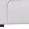 Homeroots 93in White and Brown Leather Power Reclining Loveseat With Storage 720543 - alternate 8