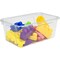Storex Cubby Bin, PET (clear) 62464U05C - alternate 3