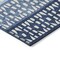 Homeroots 3' X 5' Blue Sky Blue And Ivory Geometric Washable Indoor Outdoor Area Rug 613825 - alternate 7