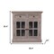 Homeroots 35in Brown Solid Wood Accent Cabinet With Two Doors And Two Drawers 720267 - alternate 8