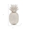 Homeroots 15" Silver Faux Crystal Decorative Pineapple 383780 - alternate 3