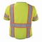 Ironwear Two-Tone Hi-Vis Safety Vest w/Sleeves M Class 3 , Zipper 6 Pockets, ID Window 1299-LZ-RD-CID-MD - alternate 3