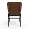 Flash Furniture Hercules Church Chair, Brown Back, 19-1/4 in W 25" L 33-1/4" H, Fabric Seat FD-CH02185-GV-10355-BAS-GG - alternate 9