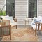 Homeroots 4' X 6' Coral And Beige Nautical Indoor Outdoor Area Rug 552504 - alternate 8