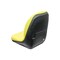Uni Pro KM 229 Bucket Seat, Yellow Vinyl 8775 - alternate 9