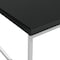 Osp Home Furnishings Wall Street  Coffee Table, Black / Chrome Finish WST12-BK - alternate 7