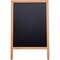 M&T Displays Rustic Wood 23.6x30.7 Inch Double Sided Chalkboard A-Frame UWOD006078X2000 - alternate 5