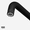 Vigo Cass Single Handle Bridge Kitchen Faucet with Side Sprayer VG02050MB - alternate 4