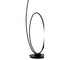 Jonathan Y Looper 47" Metal Modern Contemporary Oval Dimmable Integrated LED Floor Lamp, Black JYL9540A - alternate 7