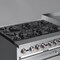 Koolmore 60 in. 6 Burner Commercial LP Range with 24 in. Griddle in Stainless-Steel KM-CRG60-LP - alternate 7