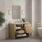 James Martin Vanities Marigot 48" Single Vanity, Sunwashed Oak, w/ 3 CM Siberian Silestone Top D404-V48-SWO-3SFR - alternate 9