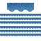 Teacher Created Resources Blue Sparkle Scalloped Border Trim, 35 Feet Per Pack, 6PK TCR8794 - alternate 1