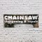 Signmission Chainsaw Sharpening and Repair, 36 Inch x 96 Inch, Vinyl Banner B-96-30514 - alternate 3