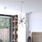 Vaxcel Estelle 6-Light 19 in W Polished Nickel Mid-Century Modern Sputnik Pendant Ceiling Fixture P0237R - alternate 6