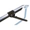 Vestil 1 Piece Aluminum Galvanized Cargo Bar 103in L x 4 5/8in W 23 15/16in H With Hoops Silver CB-H7-5 - alternate 6