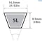 Mitsuboshi V BELT 5/8 IN. X 46 IN. 5L460A - alternate 4