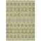 Homeroots 5' X 8' Artichoke Green Gray And Ivory Moroccan Washable Indoor Outdoor Area Rug 594293 - alternate 7