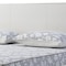 Homeroots White Wood And Faux Leather King Bed Frame With USB 486083 - alternate 4