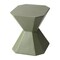 Leisuremod Azure 17 in Modern Round Fiberstone Side Table, Weather-Resistant, Fully Assembled AST17OG - alternate 7