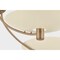 Troy Lighting Wolfe 60in wide 5 Light Semi Flush in Patina Brass/Soft Sand C1160-PBR/SSD - alternate 5