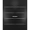 Sartodoors Solid French Double Doors, Planum 0020 Matte Black, Wood Solid Panel Frame Trims, Closet Bedroom St PLANUM0020DD-BLK-3696 - alternate 1
