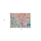Homeroots 2' X 3' Blue Abstract Washable Non Skid Indoor Outdoor Area Rug 559168 - alternate 5
