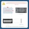 Sierra Grates 4 in. H X 14 in. W Powder Coat Steel, Textured Black Floor Register LAT414-BLK - alternate 3