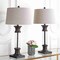 Jonathan Y Hunter 32" Metal/Glass LED Table Lamp, Bronze, 2PK JYL4000A-SET2 - alternate 6