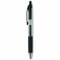 Universal Comfort Grip Retractable Gel Pen, 0.7mm, Black/Clear, 36PK UNV39910 - alternate 1