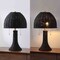 Jonathan Y Joanie 22" Bohemian Rustic Woven Rattan LED Table Lamp with Double Pull Chains, Black/Brass Gold JYL4040D - alternate 6