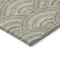 Homeroots 9' X 12' Taupe Fern Green And Ivory Geometric Washable Indoor Outdoor Area Rug 615246 - alternate 6